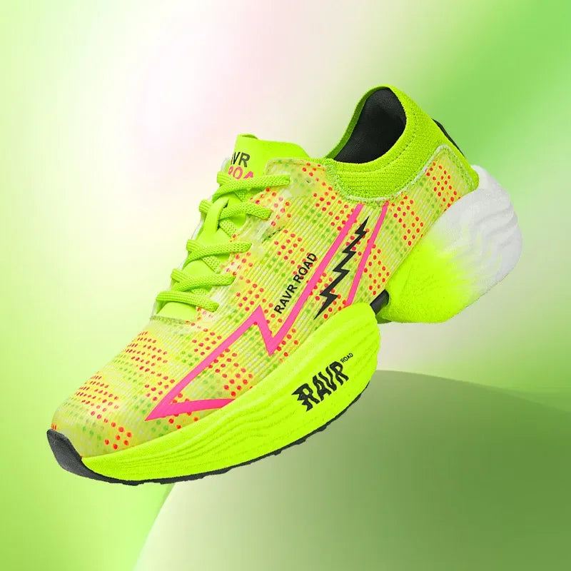 Supercritical E-TPU Marathon Running Shoes Light Comfy Sports Jogging Mesh Breathable Sneakers Outdoor Athletic Training Shoes