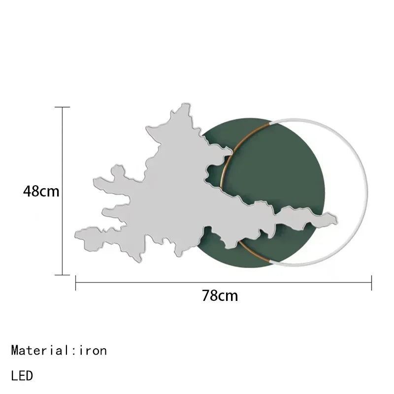 Designer Multiple Styles LED Wall Light Sconce Colorful Metal Parlor Restaurant Bedside Lamp Minimalist Art Deco Dropshipping