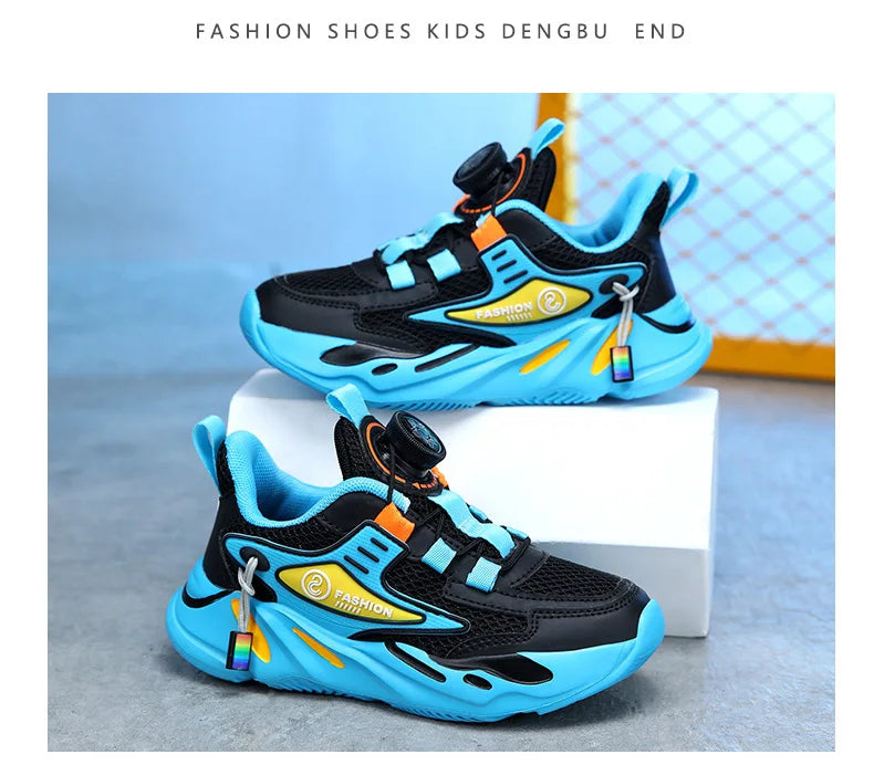 New Arrival Spring Autumn Children Running Shoes Non-slip For Boys Girls Brand Leather Comfort Kids Lightweight Fashion Sneakers