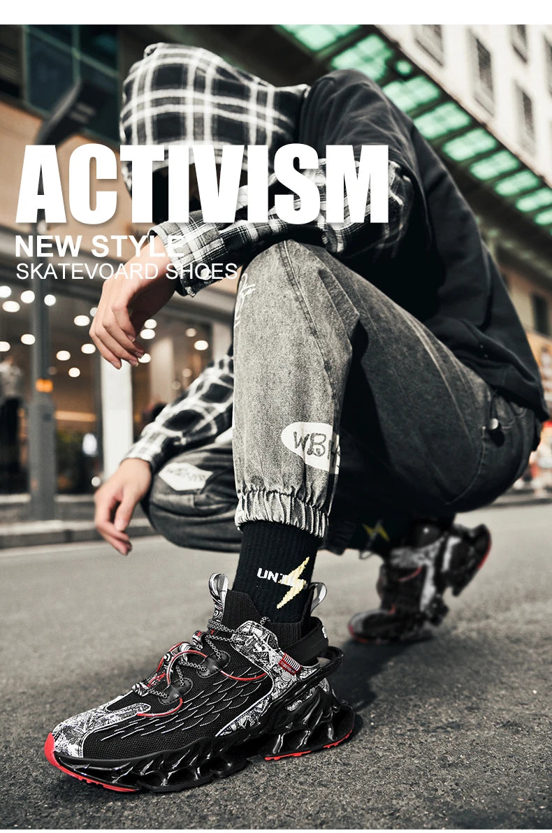 Men shoes Sneakers Male tenis Luxury shoes Mens casual Shoes Trainer Race Breathable Shoes fashion blade running Shoes for men