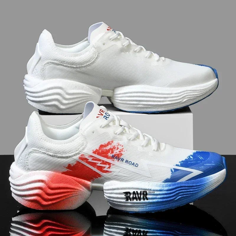 Supercritical E-TPU Marathon Running Shoes Light Comfy Sports Jogging Mesh Breathable Sneakers Outdoor Athletic Training Shoes