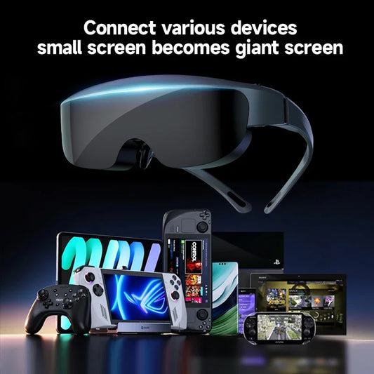 ENMESI V50 1080P HMD OLED High Brightness AR Glasses With Diopter 400inch HD Giant Screen Private Cinema