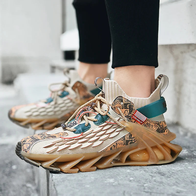 Men shoes Sneakers Male tenis Luxury shoes Mens casual Shoes Trainer Race Breathable Shoes fashion blade running Shoes for men