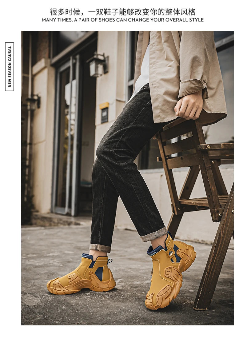 Men Shoes Breathable Casual Sneakers New Men Sneakers Non-slip Platform Running Sneakers Zapatos Para Hombres Outdoor Sport Shoe