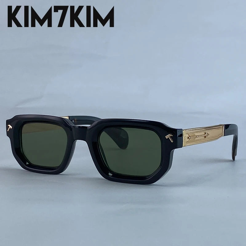 Polarized Square Punk Sunglasses Men 2025 Luxury Brand Classic Rectangle Sunglass UV400 Driving Eyewear Fashion Outdoor Shades