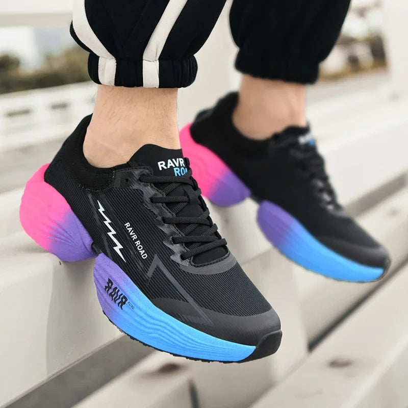 Supercritical E-TPU Marathon Running Shoes Light Comfy Sports Jogging Mesh Breathable Sneakers Outdoor Athletic Training Shoes