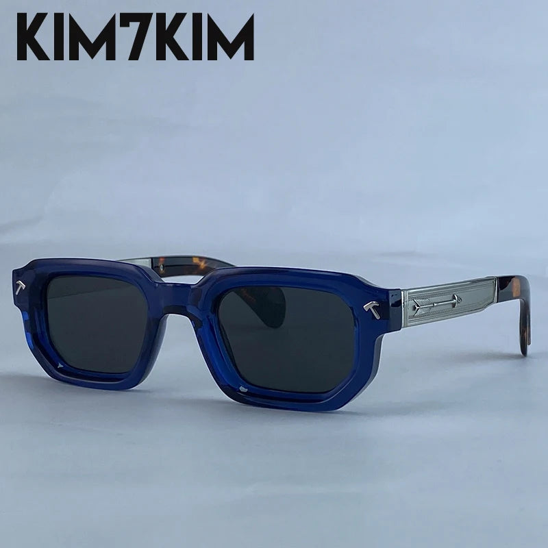 Polarized Square Punk Sunglasses Men 2025 Luxury Brand Classic Rectangle Sunglass UV400 Driving Eyewear Fashion Outdoor Shades