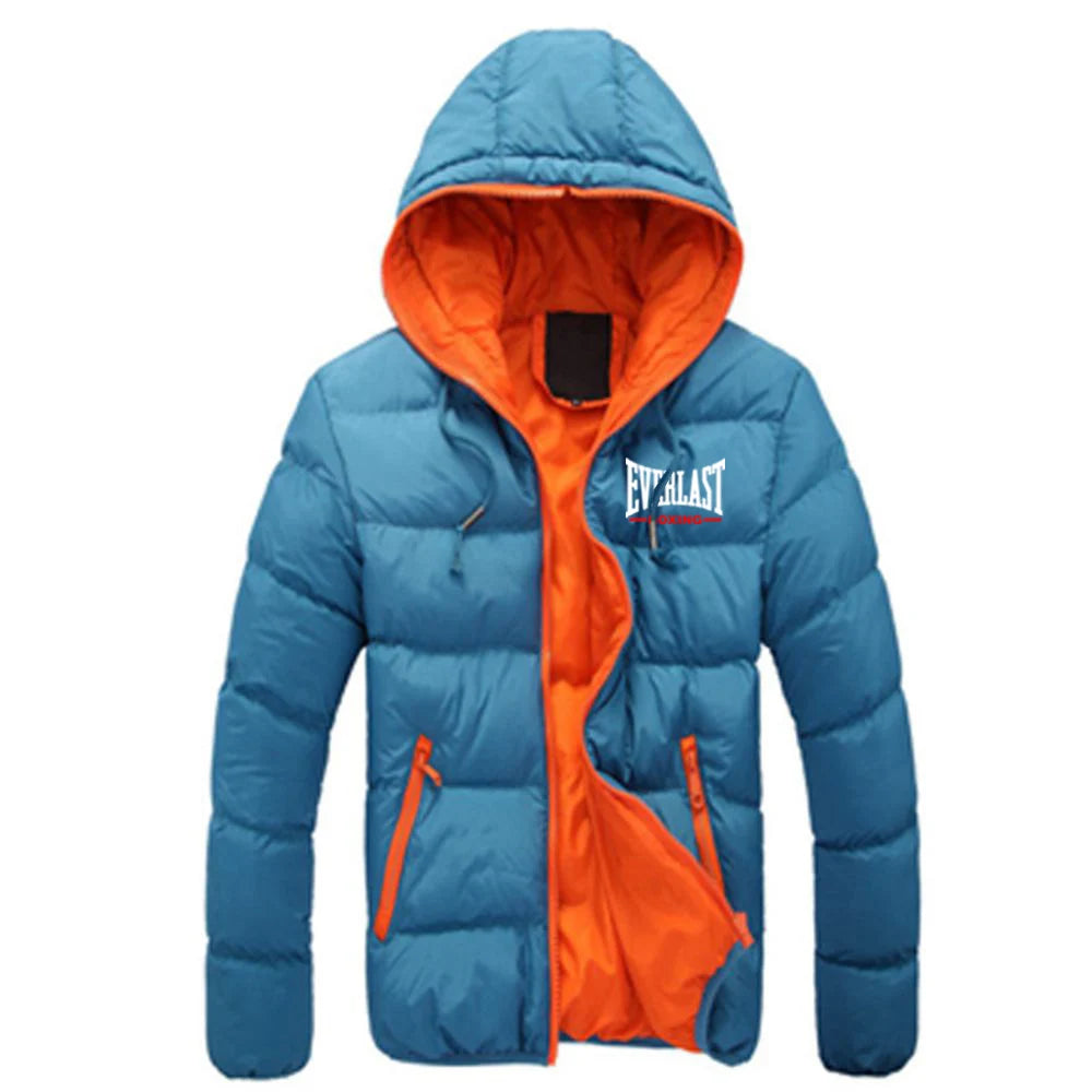 Everlast Autumn And Winter 2025 Men's New Six-color Cotton-padded Warm Jackets Zipper Casual Fashion Thicken Coats