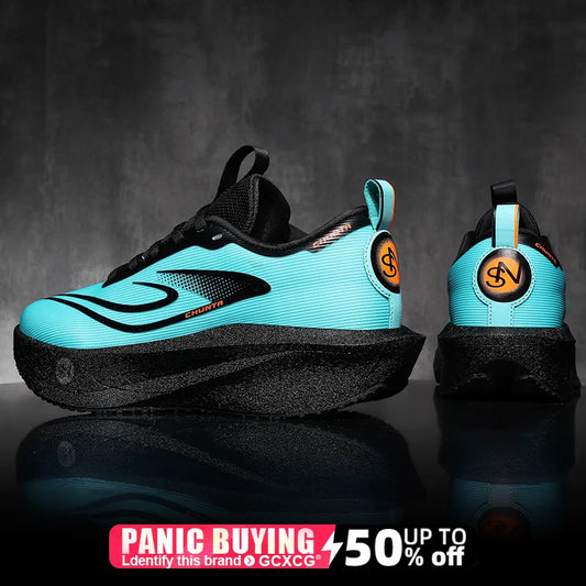 Running Shoes Carbon Board Speciality Marathon Men Sports Breathable Lightweight Women's Comfortable Athletic Nonskid Sneakers