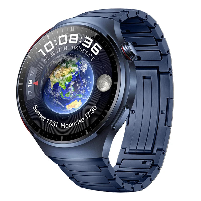 Original No Gaps Luxury Titanium Alloy Strap For Huawei Watch 4 Pro Metal Bracelet For Huawei Watch 4 Pro Business Band Correa