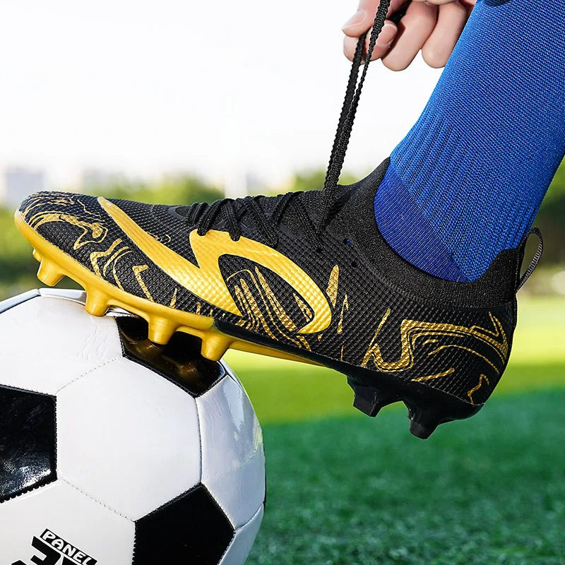 39-45 Sock Soccer Shoes Football Shoes for Men Soccer Cleats Women Original Football Boots AF/GF Unisex Futsal Training Shoes