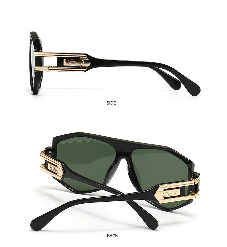 Retro Men's Sunglasses Square Sunglasses For Men Women Cyberpunk Style Glasses Anti Glare UV400 Go To Fishing Travel Driving