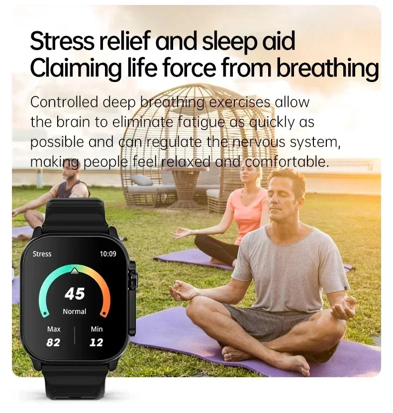 New Watch T800 Ultr 2 Smart Watch Men 49mm NFC Women GPS Track Bluetooth Call BT Music Games Wireless Charging Smartwatch