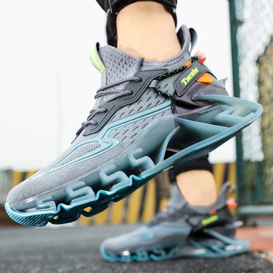 Men Sneakers Outdoor Sports Casual Comfortable Tennis Shoes New Summer Mesh Rebound Versatile Fashion Running Shoes Large 39-46