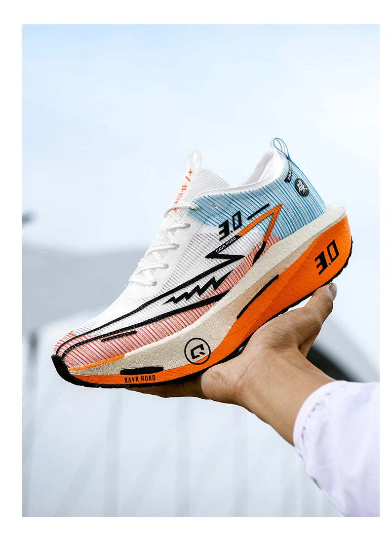 Running Shoes Speciality Carbon Board Marathon Men Sports Breathable Lightweight Women's Comfortable Athletic Nonskid Sneakers