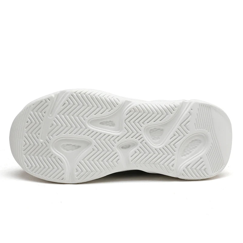 Children Sneakers for Boys Mesh Breathable Running Sports Shoes Kids Girls Flat Casual Shoes Big Size 40