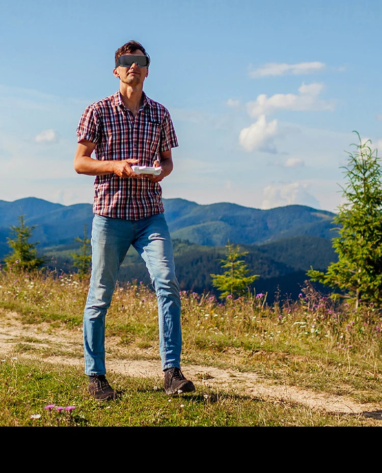 ENMESI V50 1080P HMD OLED High Brightness AR Glasses With Diopter 400inch HD Giant Screen Private Cinema