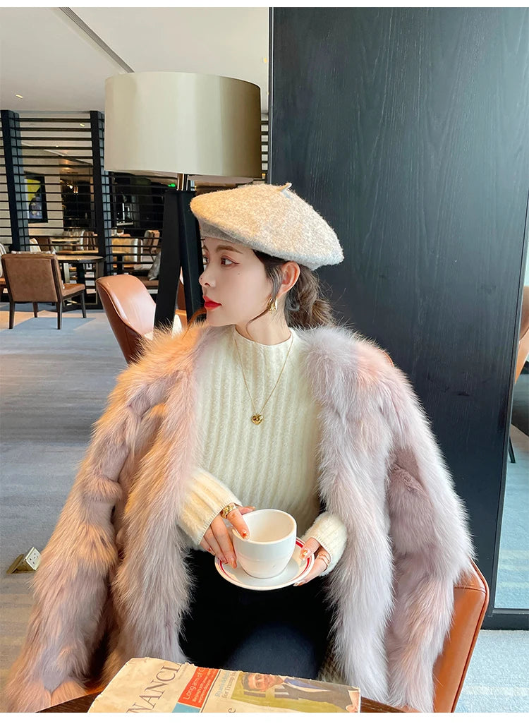 2025 Knitted Pullover Thick Warm Turtleneck Sweater Women Tops Lined Sweater Autumn Winter Streetwear Jersey Knitwear Jumper