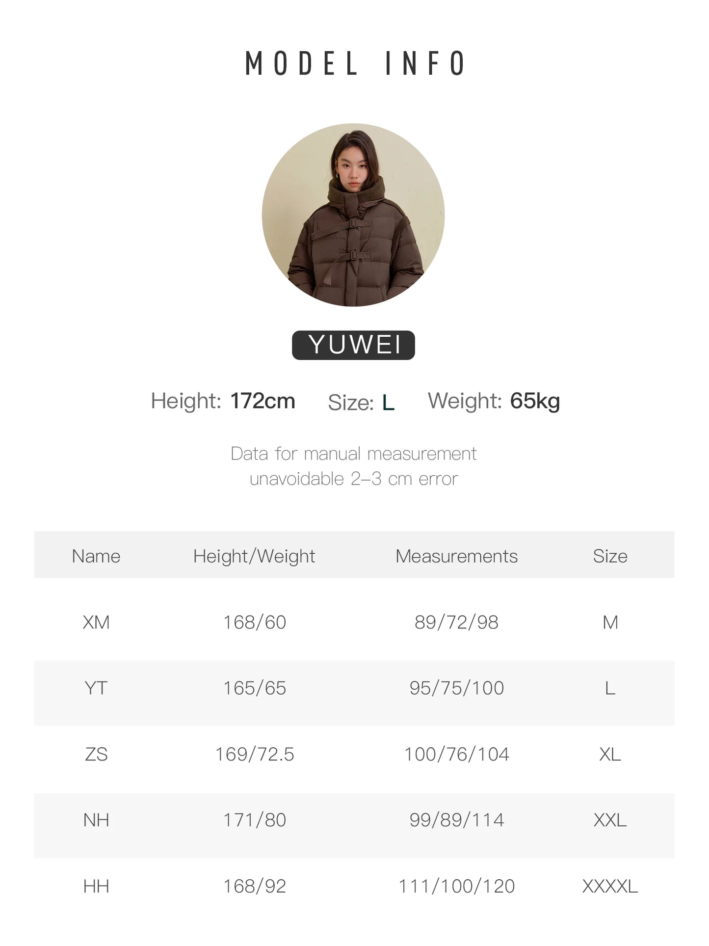 DUSHU 192G Filling Amount Plus Size Long Down Coat For Women 2024 Winter New Design Warm Thick Brown Chic Down Jacket 24DS84095