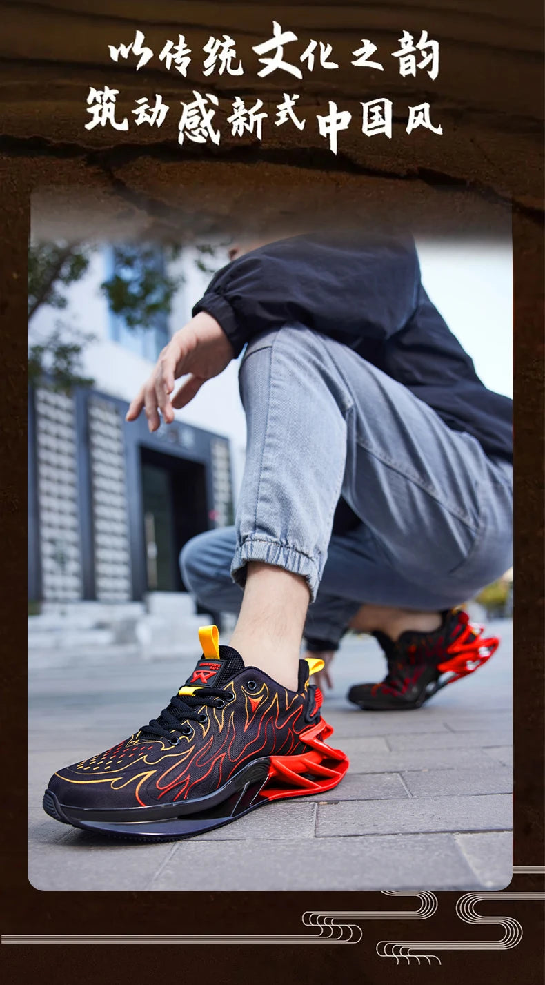 Men shoes Sneakers Male tenis Luxury shoes Mens casual Shoes Trainer Race Breathable Shoes fashion blade running Shoes for men