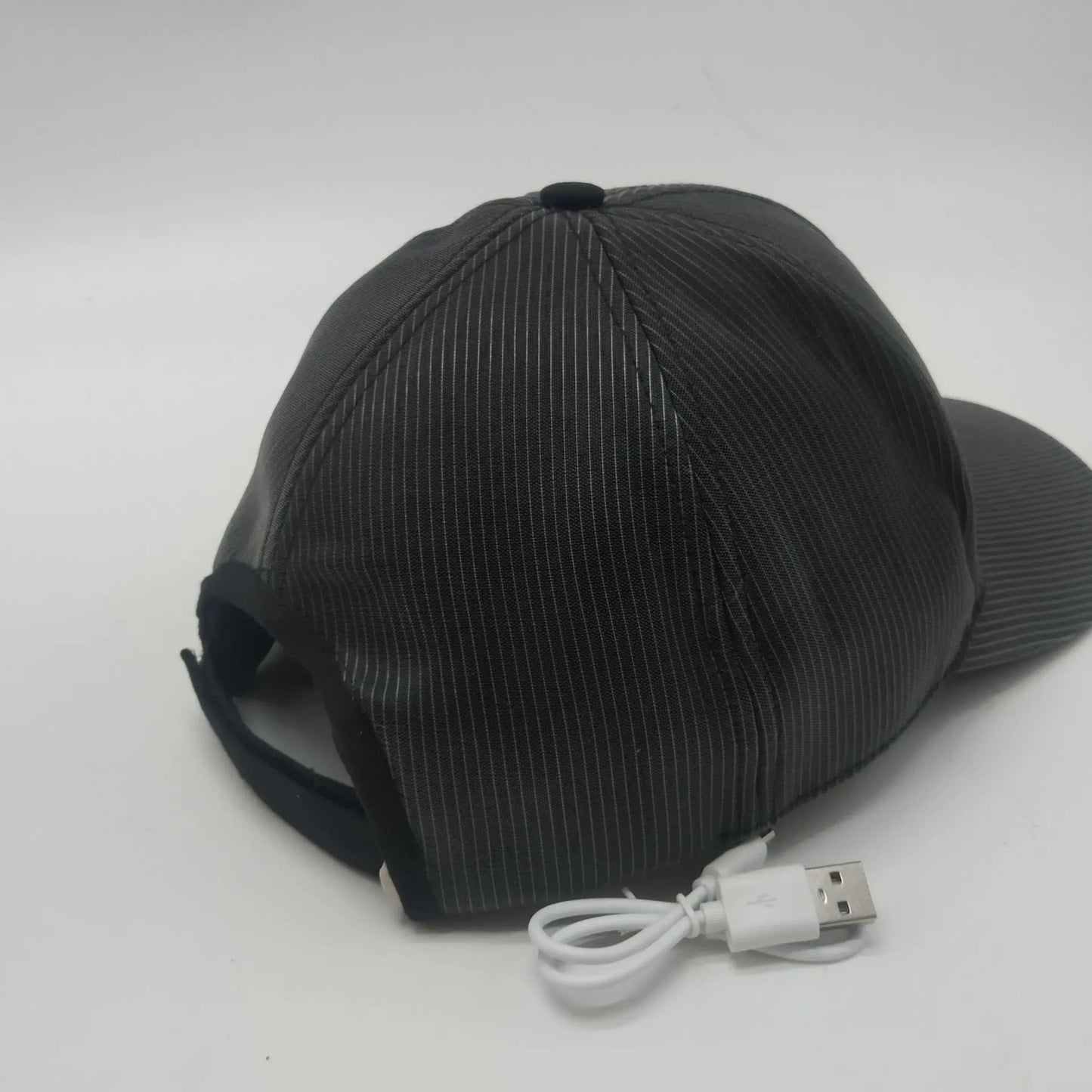 Fiber Optic Cap LED Hat with 7 Colors Luminous Glowing EDC Baseball Hats USB Charging Light Up Caps Performance Led Cap