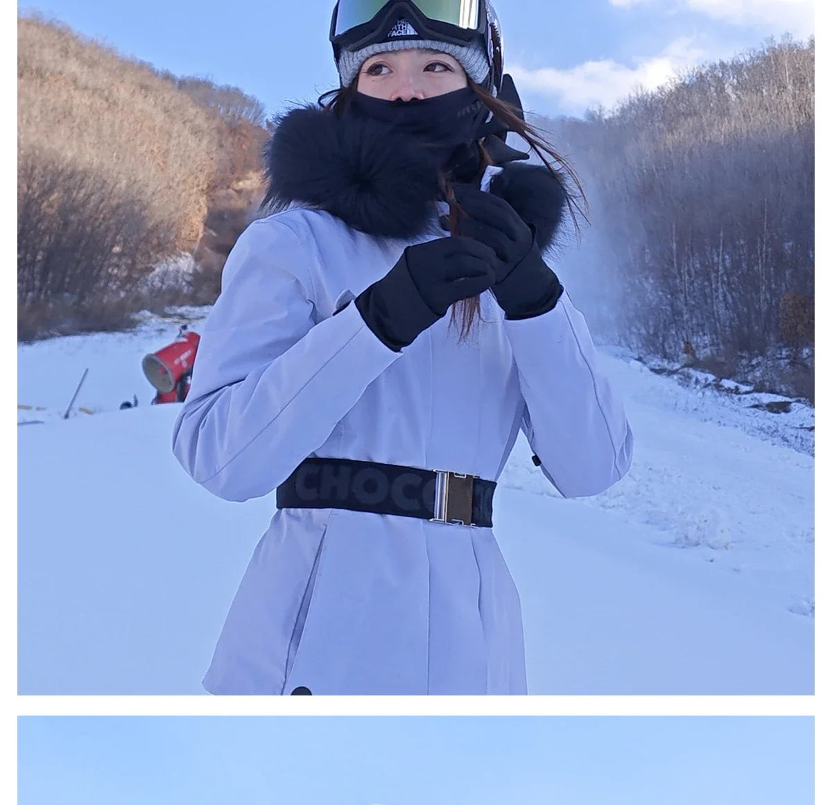 Kapvoe Men Outdoor Photochromic Snow Goggles Ski Goggles Winter Snowmobile Snowboard Anti-Fog Mask Women UV400 Sports Glasses