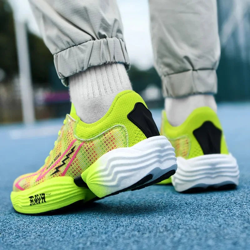 Supercritical E-TPU Marathon Running Shoes Light Comfy Sports Jogging Mesh Breathable Sneakers Outdoor Athletic Training Shoes