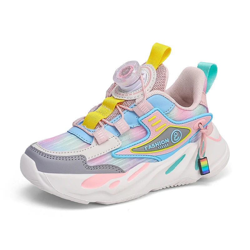 New Arrival Spring Autumn Children Running Shoes Non-slip For Boys Girls Brand Leather Comfort Kids Lightweight Fashion Sneakers