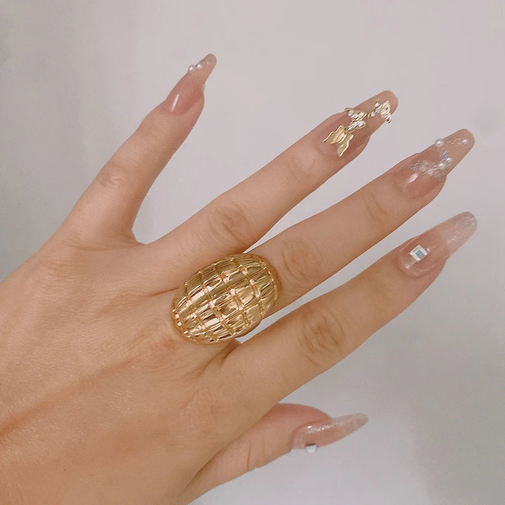 Yulaili Premium Luxury Ladies Party Ring Gold Plated Silver Plated Two Tone Ring Free Shipping Give A Gifts Warranty 10 Years