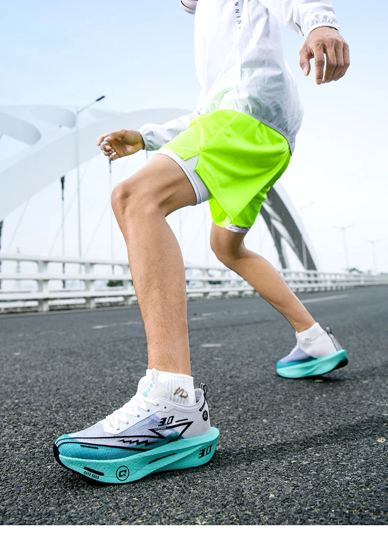 Running Shoes Speciality Carbon Board Marathon Men Sports Breathable Lightweight Women's Comfortable Athletic Nonskid Sneakers