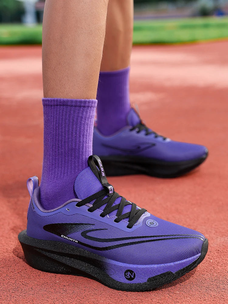 Running Shoes Carbon Board Speciality Marathon Men Sports Breathable Lightweight Women's Comfortable Athletic Nonskid Sneakers