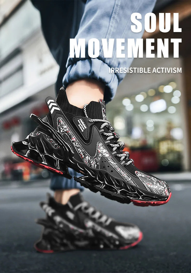 Men shoes Sneakers Male tenis Luxury shoes Mens casual Shoes Trainer Race Breathable Shoes fashion blade running Shoes for men