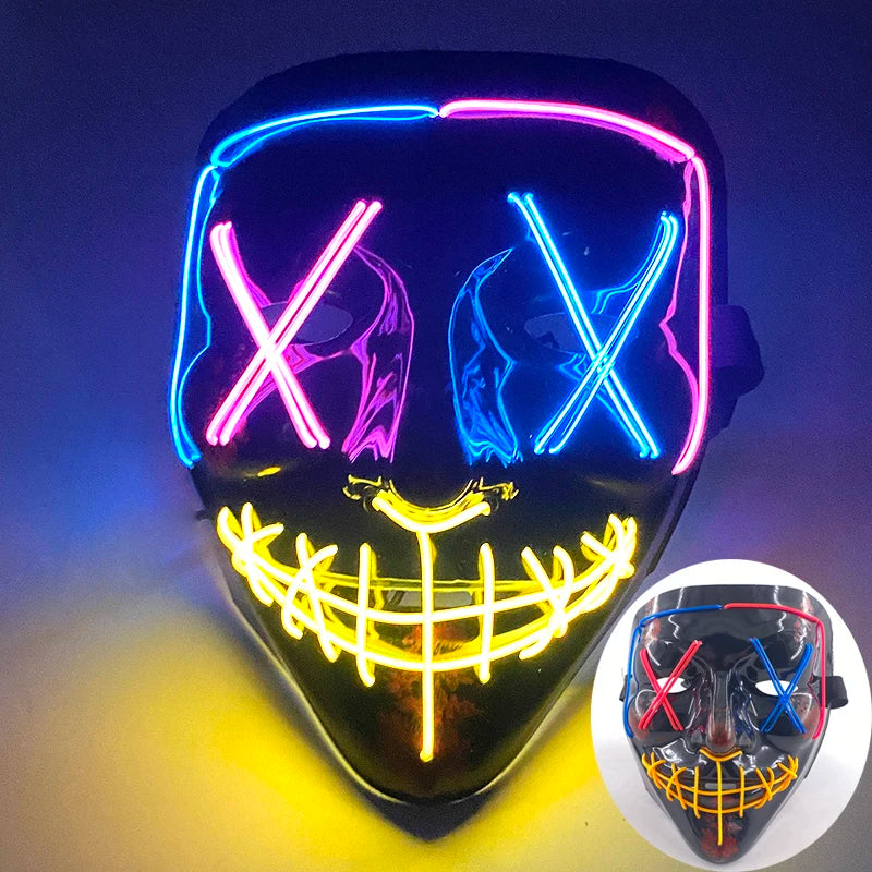 Fashion Attractive Glowing Decor Supplies Christmas LED Optical Fiber Baseball Cap Flashing For Carnival Party In THe Dark Night