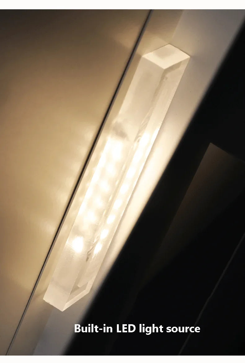 Modern Indoor Wall Lamp Geometric Design LED Sconce Background Light for Living Room Bedroom Hallway Home Decoration Lighting