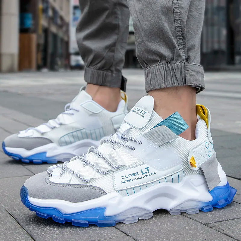 Women Casual plus size Shoes Fashion Breathable Walking Mesh Flat Shoe Sneakers Women Gym Vulcanized Shoes White Female Footwea