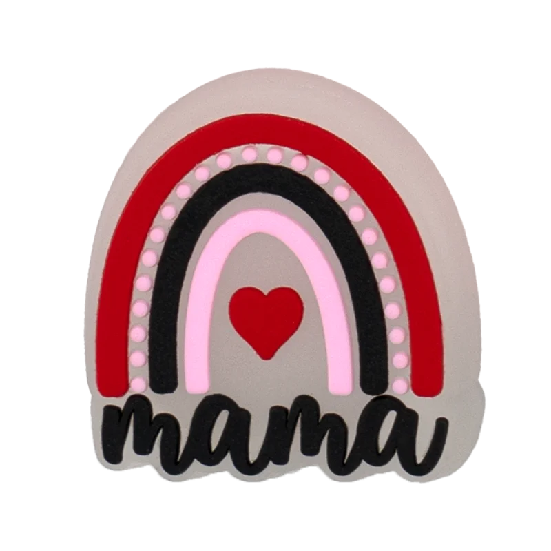 1PCS Pink Nurses Mom LED Shoes Charms Gamepad Turbo Football Shoe Decoration Accessories Rainbow Flower Doughnut Pins Clog