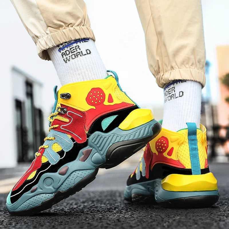 2025 New Comfortable Casual New Leather Casual Shoes for Men37-45High-quality Couple's Sports Shoes