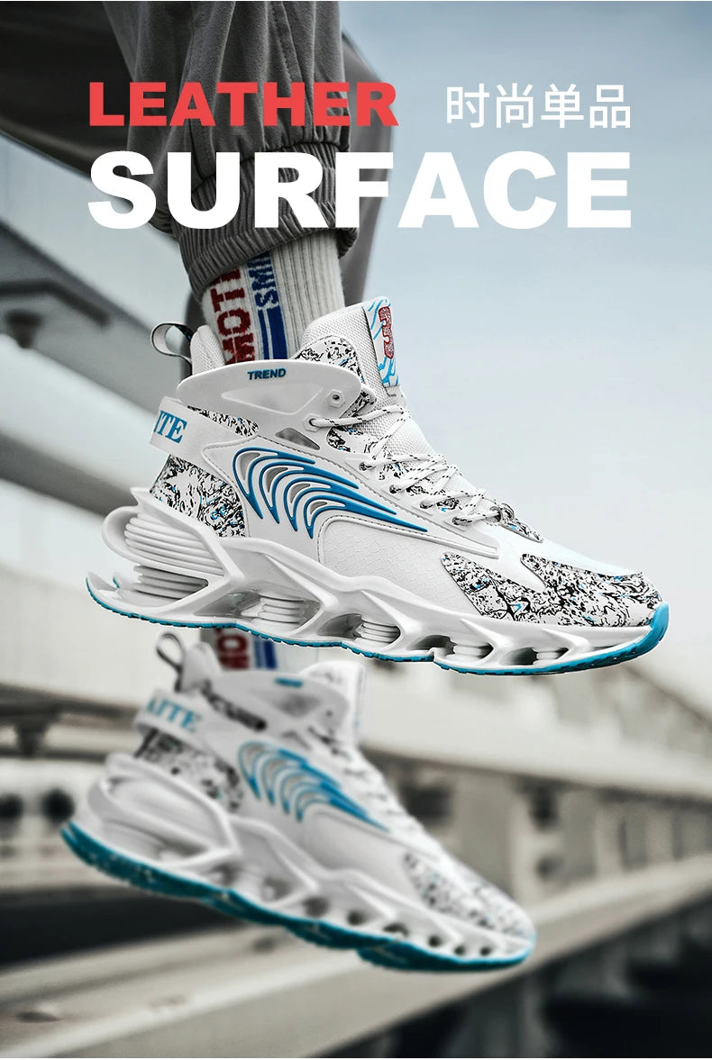 Men shoes Sneakers Male Luxury shoes Mens trend casual Shoes Trainer Race Breathable Shoes tenagers fashion blade running shoes