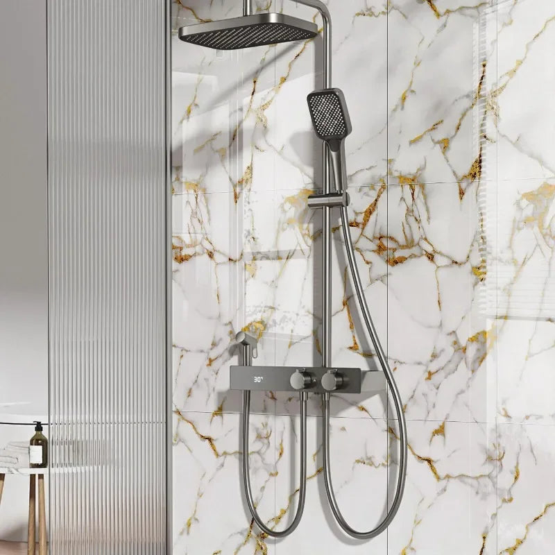 10-40PCS Imitation Marble 3D Ceramic Tile Wall Renovation Decoration Sticker Waterproof Self-adhesive Home Floor Sticker