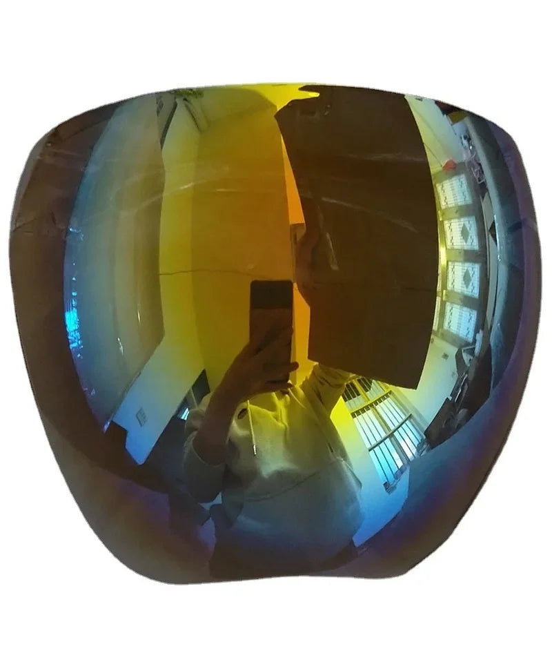 One Piece Protective Face Mask Full Face UV Resistant Oversized Punk Goggle Sunglasses Riding Windproof Dustproof Goggles Gifts